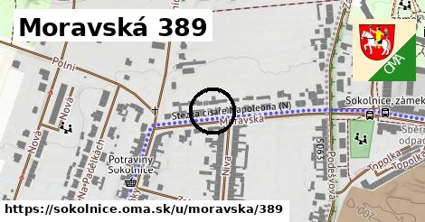 Moravská 389, Sokolnice