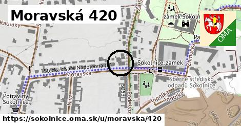 Moravská 420, Sokolnice