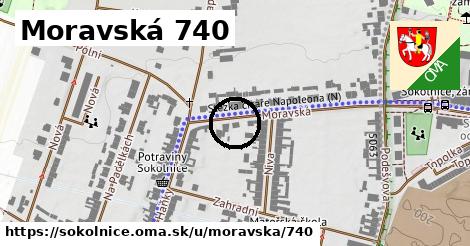 Moravská 740, Sokolnice