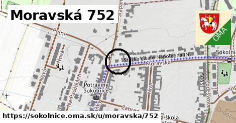 Moravská 752, Sokolnice