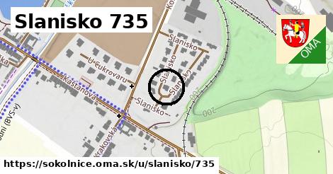 Slanisko 735, Sokolnice