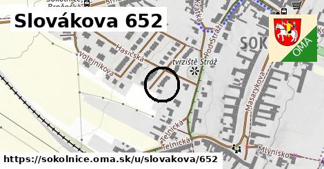 Slovákova 652, Sokolnice