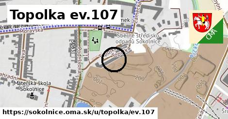 Topolka ev.107, Sokolnice