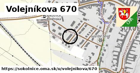 Volejníkova 670, Sokolnice