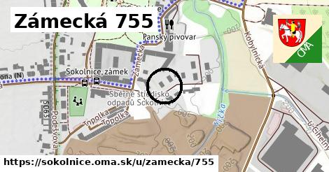 Zámecká 755, Sokolnice