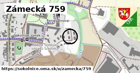 Zámecká 759, Sokolnice