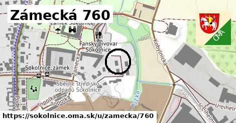 Zámecká 760, Sokolnice