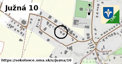 Južná 10, Sokolovce