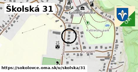 Školská 31, Sokolovce