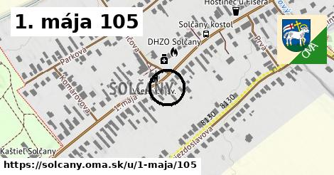 1. mája 105, Solčany