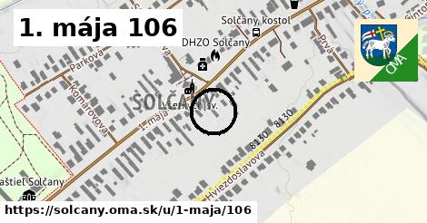 1. mája 106, Solčany