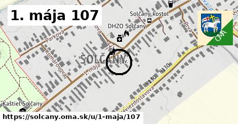 1. mája 107, Solčany