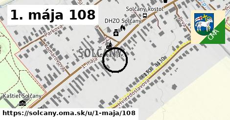 1. mája 108, Solčany