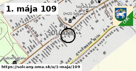 1. mája 109, Solčany