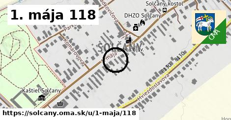 1. mája 118, Solčany