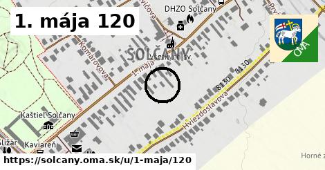 1. mája 120, Solčany