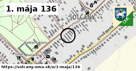 1. mája 136, Solčany