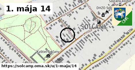 1. mája 14, Solčany