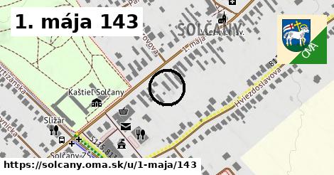 1. mája 143, Solčany