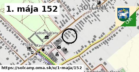 1. mája 152, Solčany