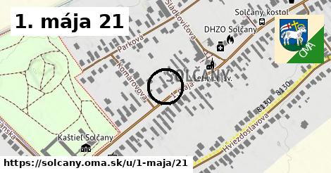 1. mája 21, Solčany