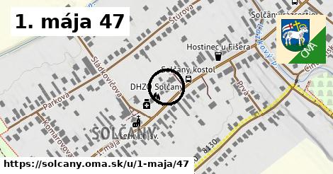 1. mája 47, Solčany