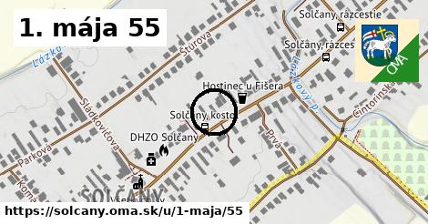 1. mája 55, Solčany