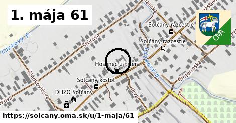 1. mája 61, Solčany