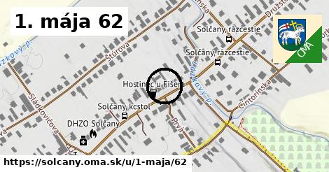 1. mája 62, Solčany