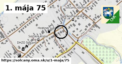 1. mája 75, Solčany