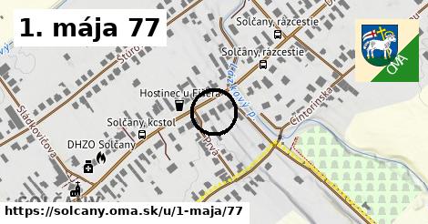 1. mája 77, Solčany