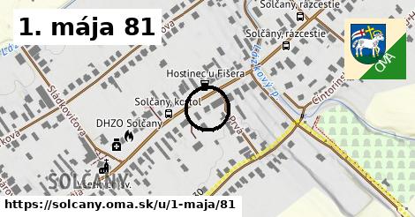 1. mája 81, Solčany