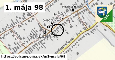 1. mája 98, Solčany
