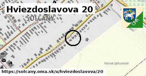 Hviezdoslavova 20, Solčany