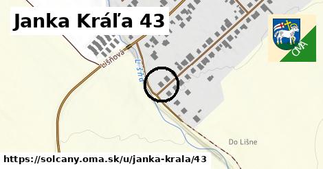 Janka Kráľa 43, Solčany