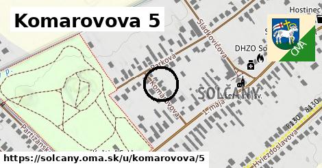 Komarovova 5, Solčany