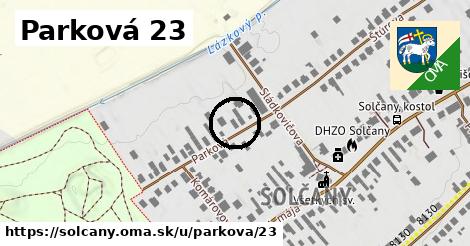 Parková 23, Solčany