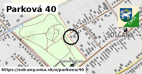 Parková 40, Solčany