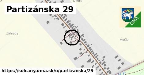 Partizánska 29, Solčany