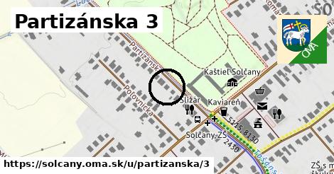 Partizánska 3, Solčany