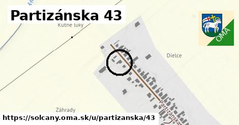 Partizánska 43, Solčany