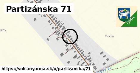 Partizánska 71, Solčany
