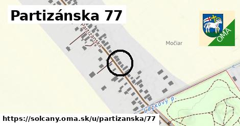 Partizánska 77, Solčany