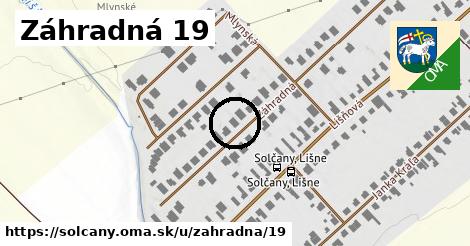 Záhradná 19, Solčany