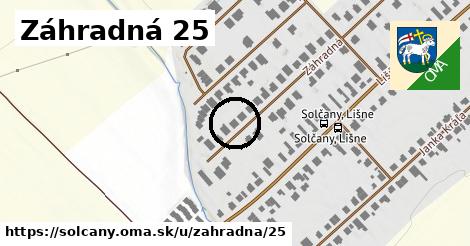 Záhradná 25, Solčany