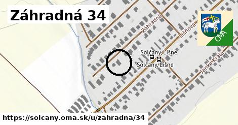 Záhradná 34, Solčany