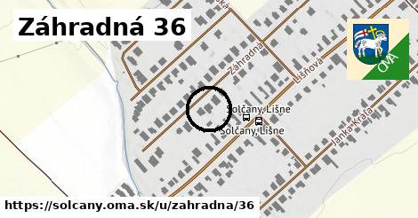 Záhradná 36, Solčany