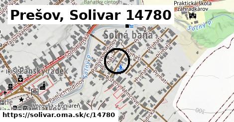 Prešov, Solivar <span class="supisne">14780</span>