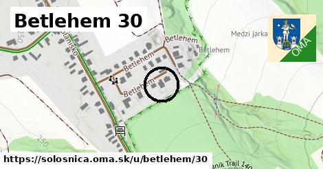Betlehem 30, Sološnica