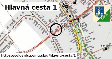 Hlavná cesta 1, Sološnica